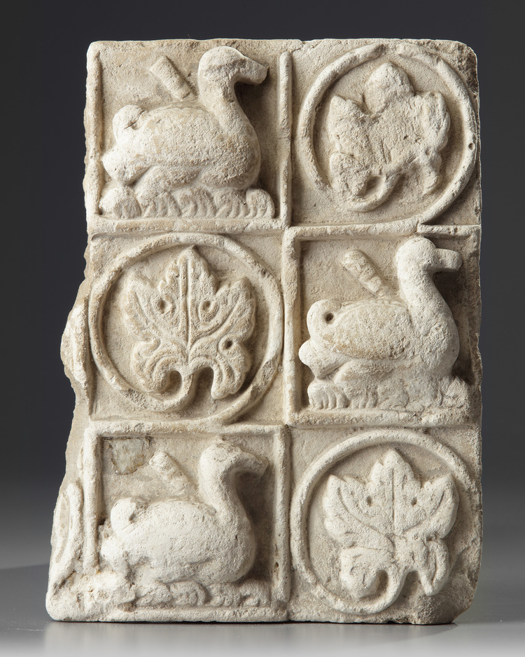 A Byzantine stone carving