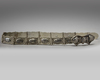 An Islamic Ottoman silver belt