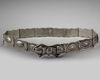 An Islamic Ottoman silver belt