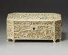 A Cantonese carved ivory sewing box