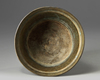 A brass Mamluk candle base