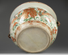 AN IMPRESSIVE CHINESE FAMILLE VERTE 'CARP' FISH BOWL, KANGXI PERIOD (1662-1722)