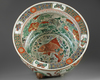 AN IMPRESSIVE CHINESE FAMILLE VERTE 'CARP' FISH BOWL, KANGXI PERIOD (1662-1722)