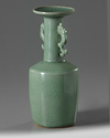 A Chinese Longquan celadon 'Kinuta' vase