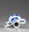 A Chinese blue and white ewer