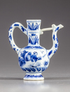 A Chinese blue and white ewer