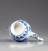 A Chinese blue and white ewer