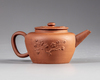 A Chinese yixing teapot