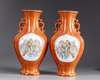 Two Chinese porcelain vases