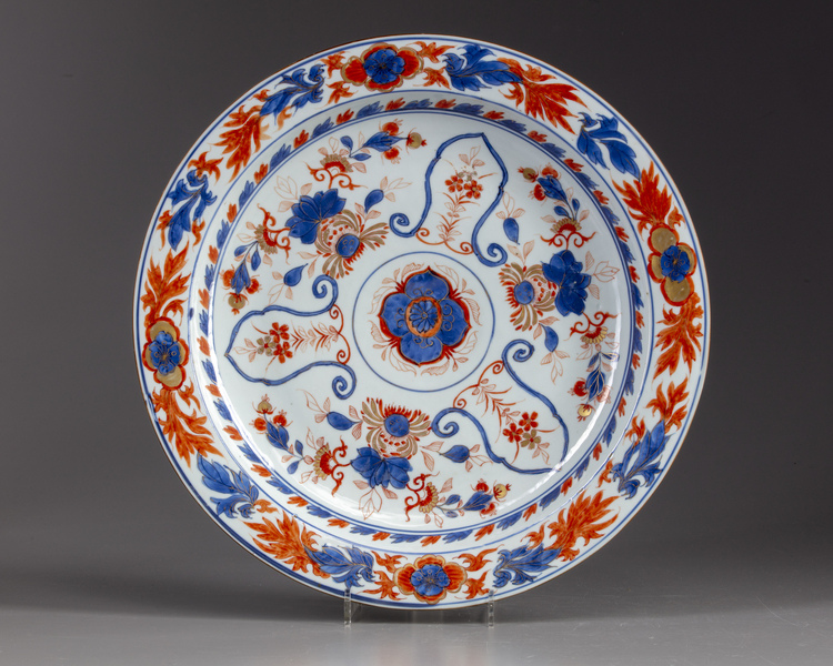 A Chinese Imari charger