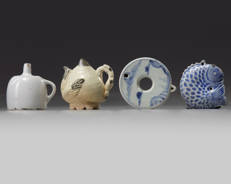 FOUR KOREAN WATER DROPPERS