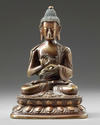 A  Chinese figure of Buddha