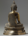 A Chinese bronze figure of buddha