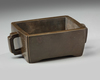 A Chinese bronze rectangular censer