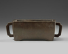 A Chinese bronze rectangular censer