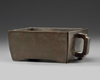 A Chinese bronze rectangular censer