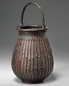 A Japanese Ikebana basket