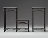 Two Chinese hongmu display stands