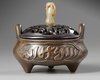 A Chinese bronze tripod censer for the Islamic market