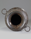 A Chinese bronze archaic 'taotie' vase