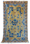 A Chinese Ningxia 'dragon' rug