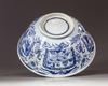 A Chinese blue and white bowl