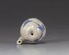 A BLUE AND WHITE KOREAN WATER DROPPER