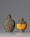 Five Chinese snuff bottles