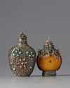 Five Chinese snuff bottles