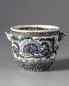 A KUTAHYA POTTERY BOWL, TURKEY-KUTAHYA, 19TH CENTURY