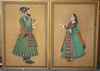 Two large Mughal paintings