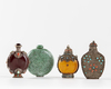 Five Chinese snuff bottles