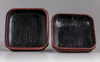A CHINESE CINNABAR LACQUER SQUARE BOX, QING DYNASTY (1644-1911)