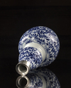 A Chinese blue and white  double gourd vase