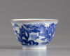 A SMALL JAPANESE BLUE AND WHITE BOWL, 17TH CENTURY