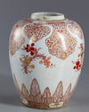 A Chinese iron-red decorated jar