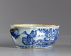 A CHINESE BLUE AND WHITE TUREEN WITH COVER, 18TH CENTURY