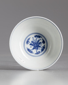 A Chinese  blue and white bowl