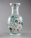 A LARGE CHINESE DOUCAI 'DRAGON' VASE, 19TH CENTURY