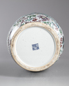 A LARGE CHINESE DOUCAI 'DRAGON' VASE, 19TH CENTURY
