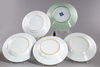 Five Chinese enamelled dishes