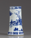 A Chinese blue and white mug