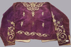 An Ottoman embroidered velvet jacket
