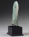 A small Chinese bronze axe head