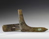 A Chinese bronze dagger-axe blade, ge