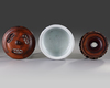 A Chinese blue and white 'Eight Immortals' tripod censer