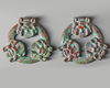 A PAIR OF CHINESE BRONZE HORSE ACCESSORIES, WESTERN ZHOU DYNASTY (711-256 BC)