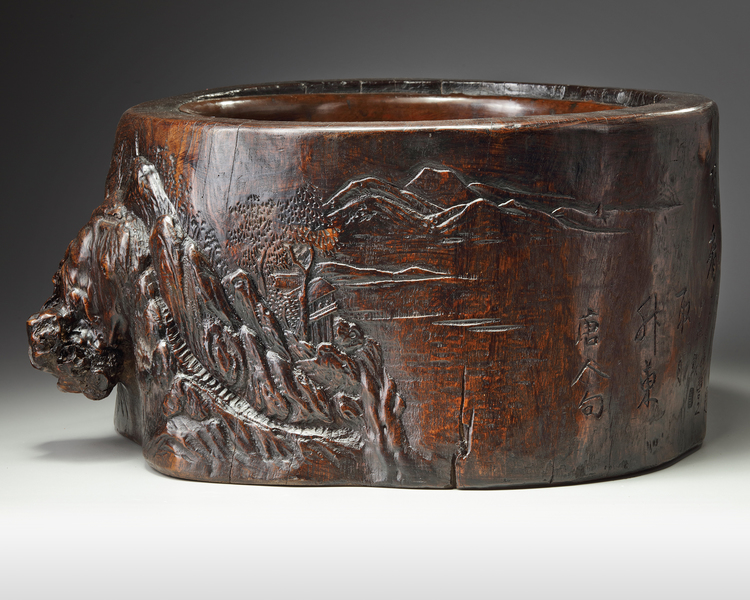 A Chinese wooden washer