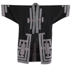 A Japanese grey Ainu kimono