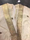 An Ottoman embroidered silk robe